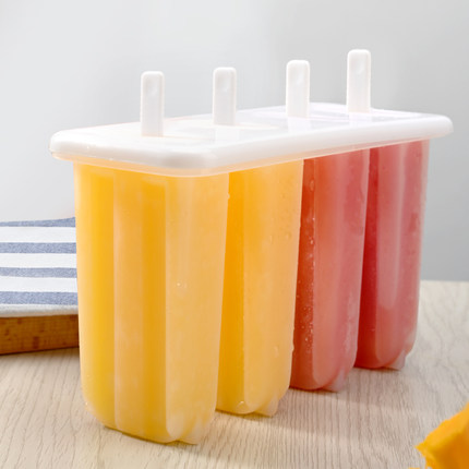 JASMEEN🧊ไอซี่🍧 แม่พิมพ์ไอศรีม แม่พิมพ์ไอติม4ช่องไอติม แม่พิมพ์ไอศครีมกล่องแม่พิมพ์ไอศครีมทำน้ำ A35
