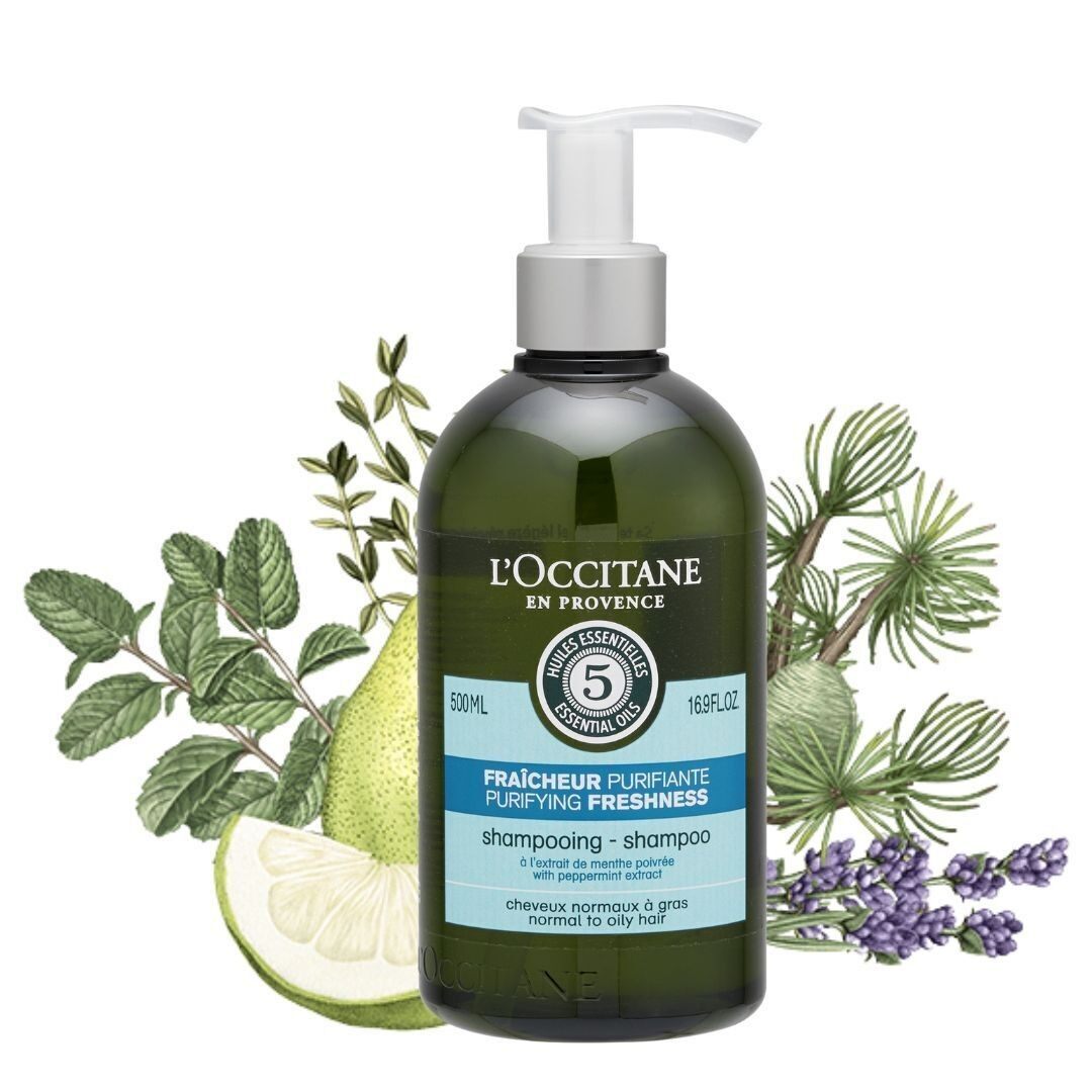 L'occitane Purifying Freshness Shampoo 500ml | Lazada.co.th