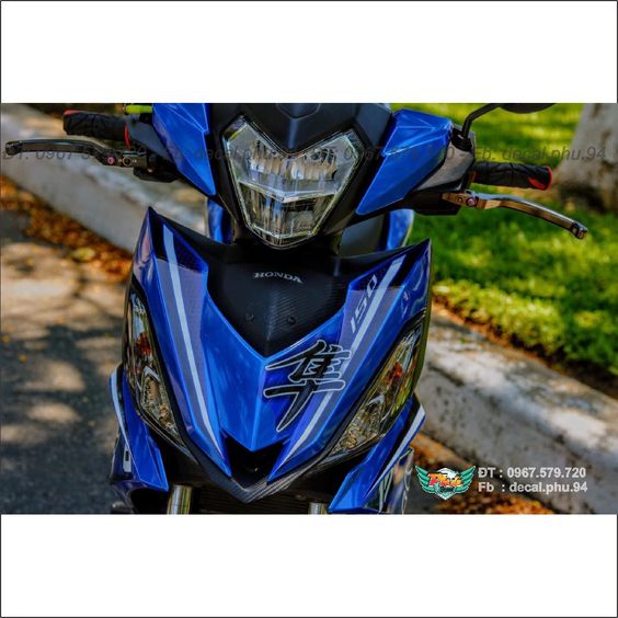 Tem rời Winner Xanh đen Hayabusa
