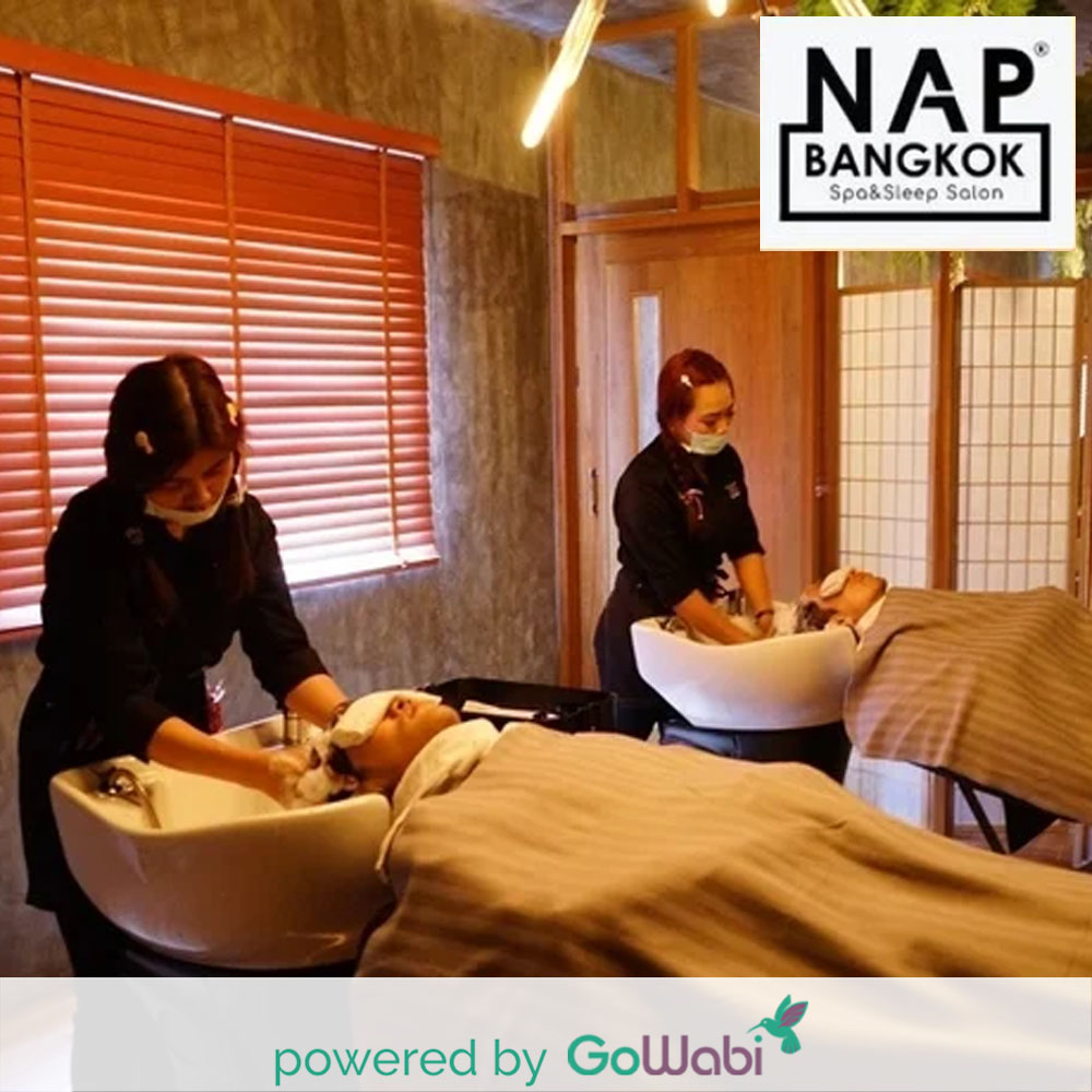 Nap Bangkok Spa and Sleep Salon - Head Spa Office syndrome stretching