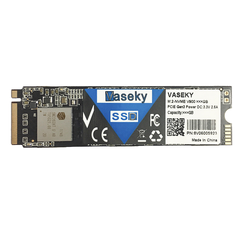 Vaseky SSD M.2 NVME 2280 (PCIE) Protocol Built-In Solid State Drive Suitable for Laptop Desktop Computers