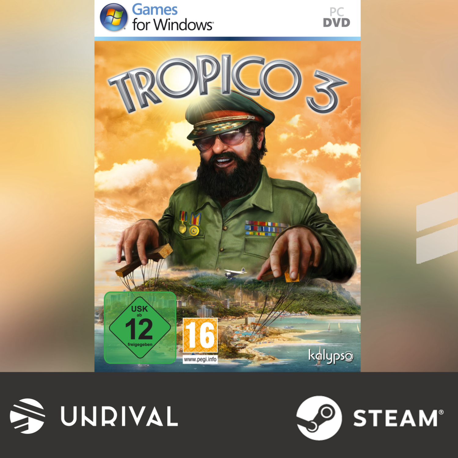 Tropico 3 PC Digital Download Game (Single Player) - Unrival