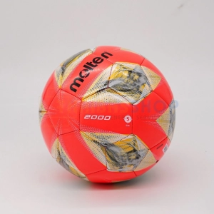 สินค้า ลูกฟุตบอล ลูกบอล Molten F5A2000-RY เบอร์5 ลูกฟุตบอลหนังเย็บ ของแท้ 100%