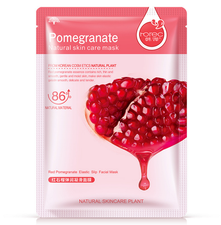 **พิเศษซื้อ 10 ฟรี 1แผ่น** [พร้องส่ง][1 แผ่น] HOREC BIOAQUA แผ่นมาร์คหน้าสูตรเกาหลี