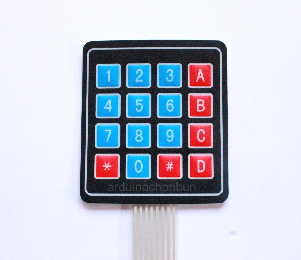 Keypad 4x4 Matrix คีย์แพดขนาด 4x4 | Lazada.co.th
