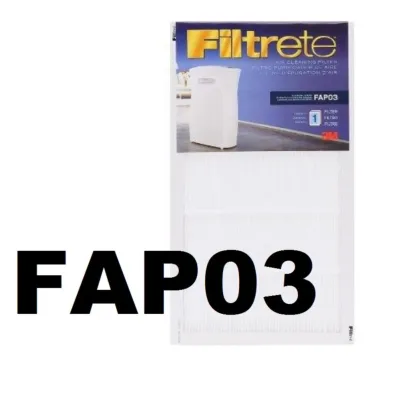 3M Filtrete Fapf03 ฟิลเตอร์สำหรับเครื่องฟอกอากาศ รุ่นอัลตร้า คลีน Replacement Filter FAP03