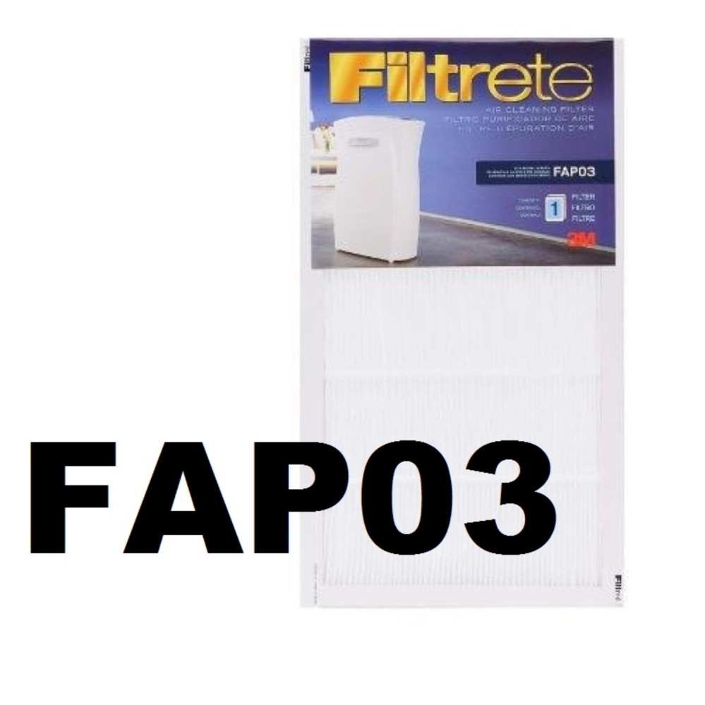 3M Filtrete Fapf03 ฟิลเตอร์สำหรับเครื่องฟอกอากาศ รุ่นอัลตร้า คลีน Replacement Filter For Ultra Clean (Large)