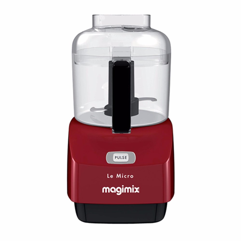 เครื่องบดสับอาหารขนาดเล็ก l เครื่องปั่นอเนกประสงค์ Magimix France 18114F Food Processor Le Micro l RED l