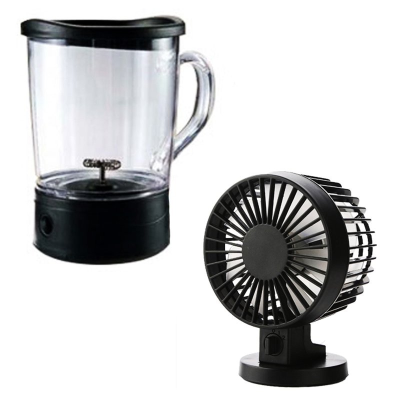 เครื่องชงกาแฟอัตโนมัติ Coffee Magic + Mini USB Fan พัดลมแฟชั่นมินิ USB (Black)