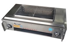 ETON เตาปิ้งย่างอินฟาเรด ไฟข้าง 2 หัวเตา ET-KF05