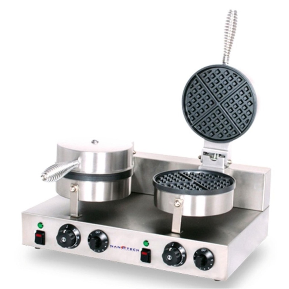 ดูภาพ Fry King เครื่องทำวาฟเฟิล 2 ถาด กลม รุ่น UWB-2 เพิ่มเติม Fry King เครื่องทำวาฟเฟิล 2 ถาด กลม รุ่น UWB-2