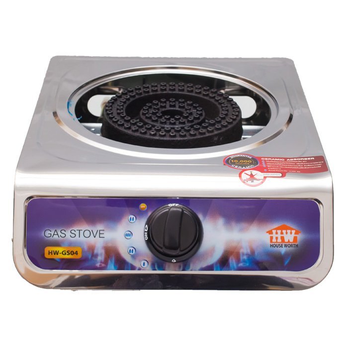 Getservice เตาแก๊สหัวเดี่ยว Single-head gas stove รุ่น HW-GS04  (สีม่วง)