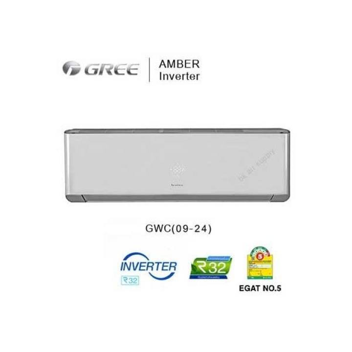 แอร์ติดผนัง GREEระบบInverter รุ่นGWC09QBR32VI) ขนาด9,364บีทียู เบอร์5 (R32)  รับประกันทุกชิ้น5ปี คอม 10 ปี