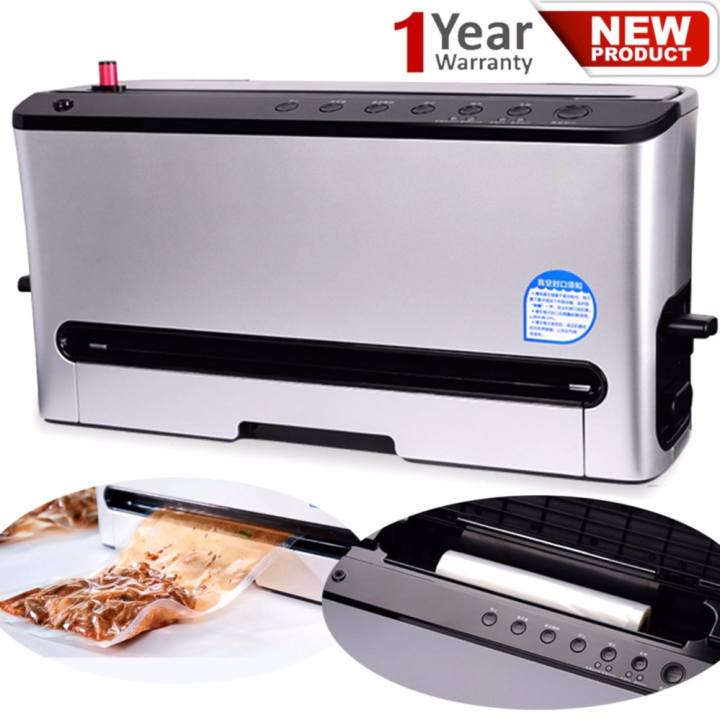 Hi Class Automatic Food Vacuum Sealing เครื่องซีลดูดสูญญากาศถนอมอาหาร รุ่นใหญ่ (ใส่ถุงในเครื่องได้เลย)
