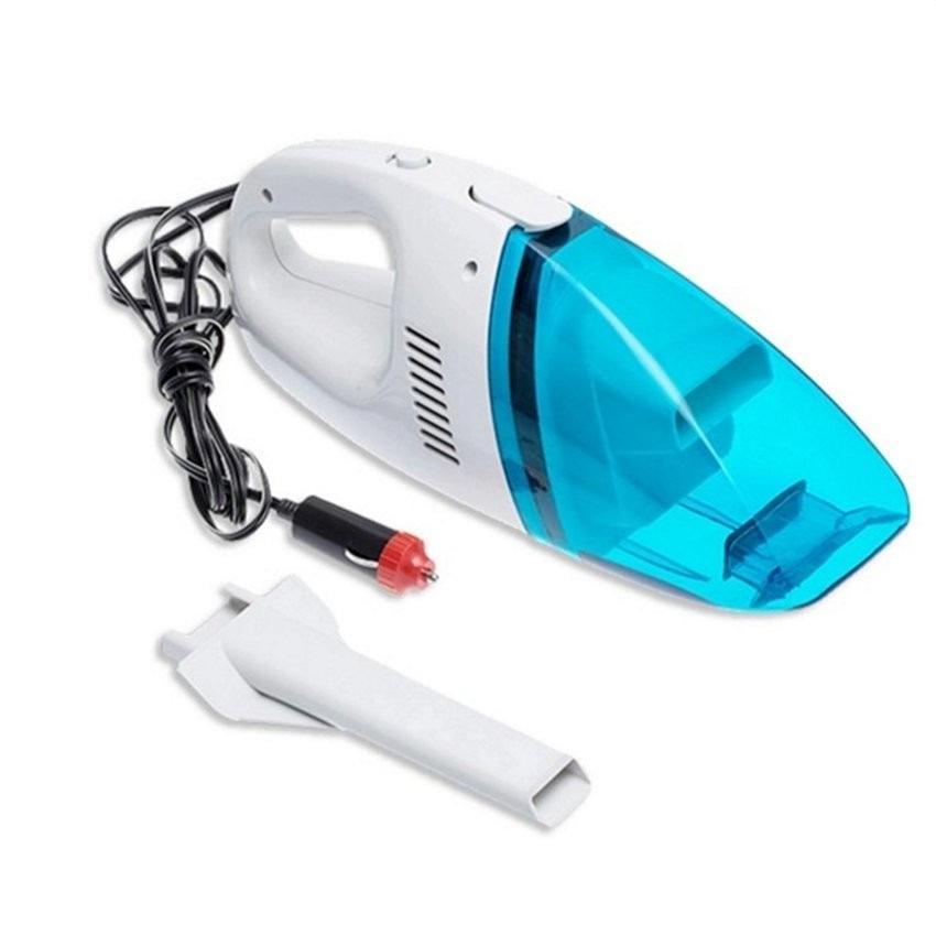 HIGH-POWER VACUUM CLEANER เครื่องดูดฝุ่นในรถยนต์ เครื่องดูดฝุ่นในรถ เครื่องดูดฝุ่น 12Vระบบสุญญากาศ (blue)