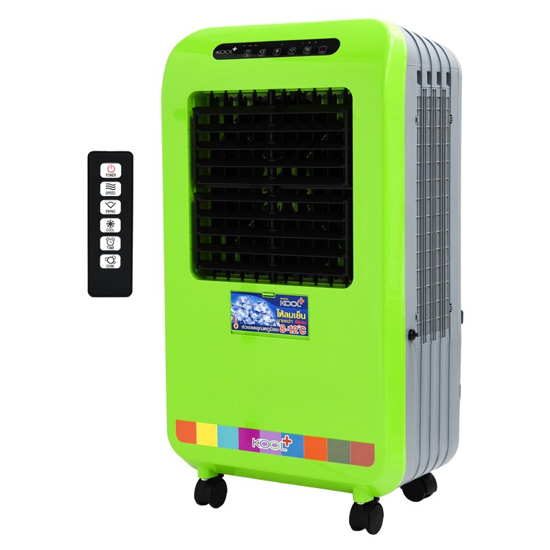 KOOL+ พัดลมไอเย็น รุ่น AC-901 (สีเขียว)