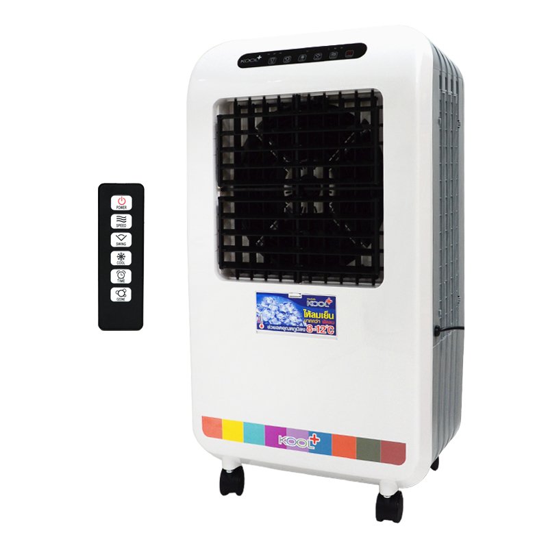 KOOL+ พัดลมไอเย็น รุ่น AC-901 (สีขาว)