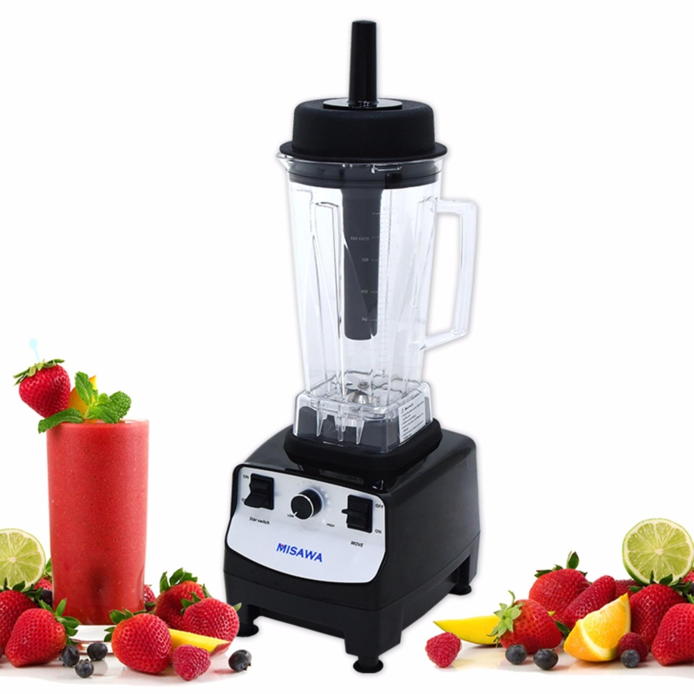 MISAWA เครื่องปั่นน้ำผักผลไม้  SUPER BLENDER รุ่น TG-02 (สีดำ)