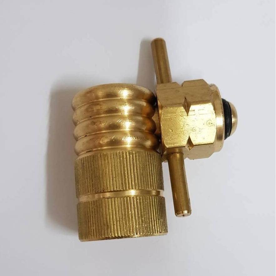 okDshopข้อต่อปิคนิค สำหรับแปลงถังแก๊ส4กก ทองเหลืองแท้