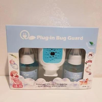 Plug-in Bug Guard ผลิตภัณฑ์ไล่ยุงจากธรรมชาติ 100 % (แบบปลั๊ก)
