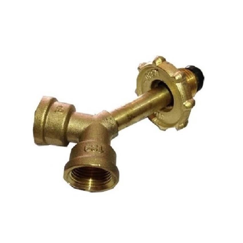 PUNRAKข้อต่อเกลียวหัวปรับแรงดันแก๊ส แยก 2 ทาง