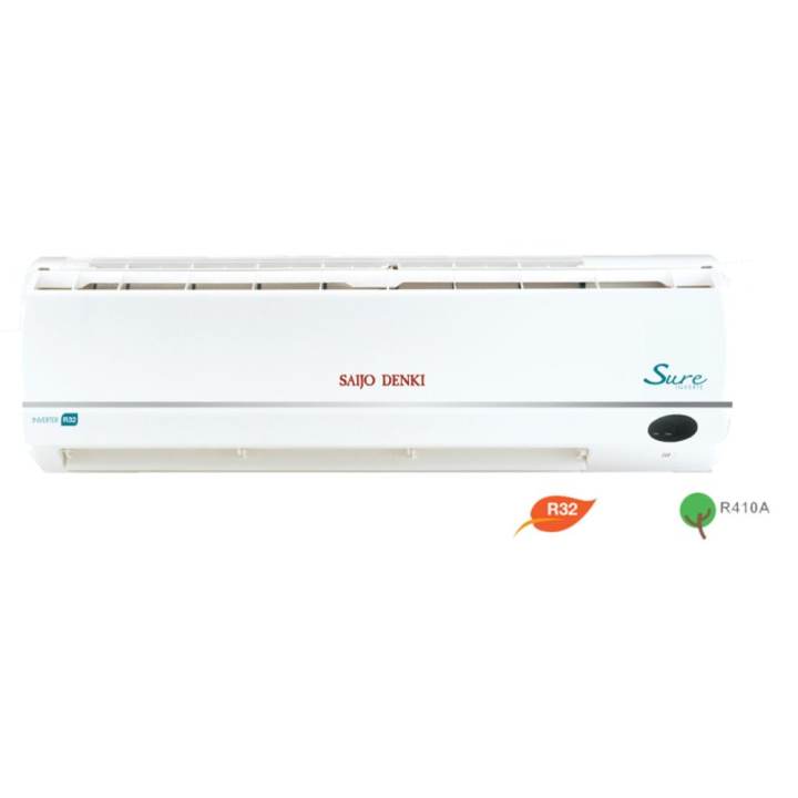 SAIJO DENKI แอร์ติดผนังระบบอินเวอร์เตอร์ รุ่น INVERTER SURE R32-12 ขนาด12369BTU