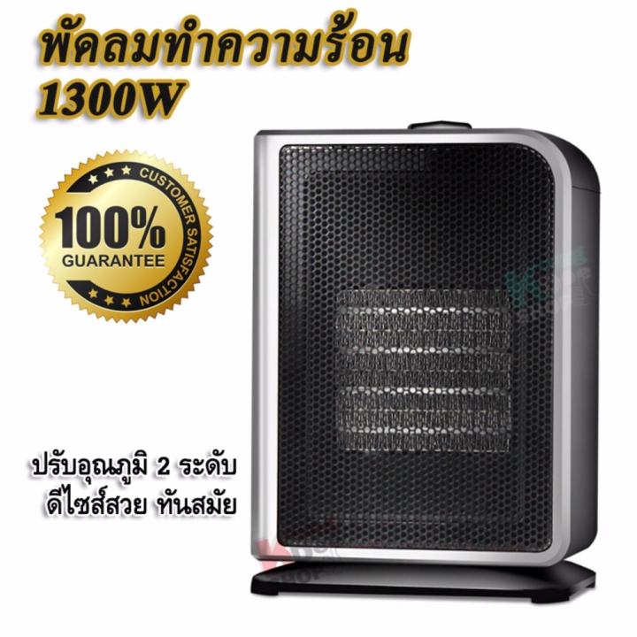 Shinee 1300W Fan Heater Radiator Sliver CH1300 เครื่องทำความร้อน พัดลมฮีตเตอร์ ขนาดเล็ก พัดลมทำความร้อน เครื่องปรับอุณหภูมิ ความร้อน พัดลมอุ่นร้อน ให้ความอบอุ่นแก่ร่างกาย เครื่องฮีตเตอร์ กันหนาว พัดลมความร้อน ปรับความร้อนได้ 2 ระดับ (Sliver)