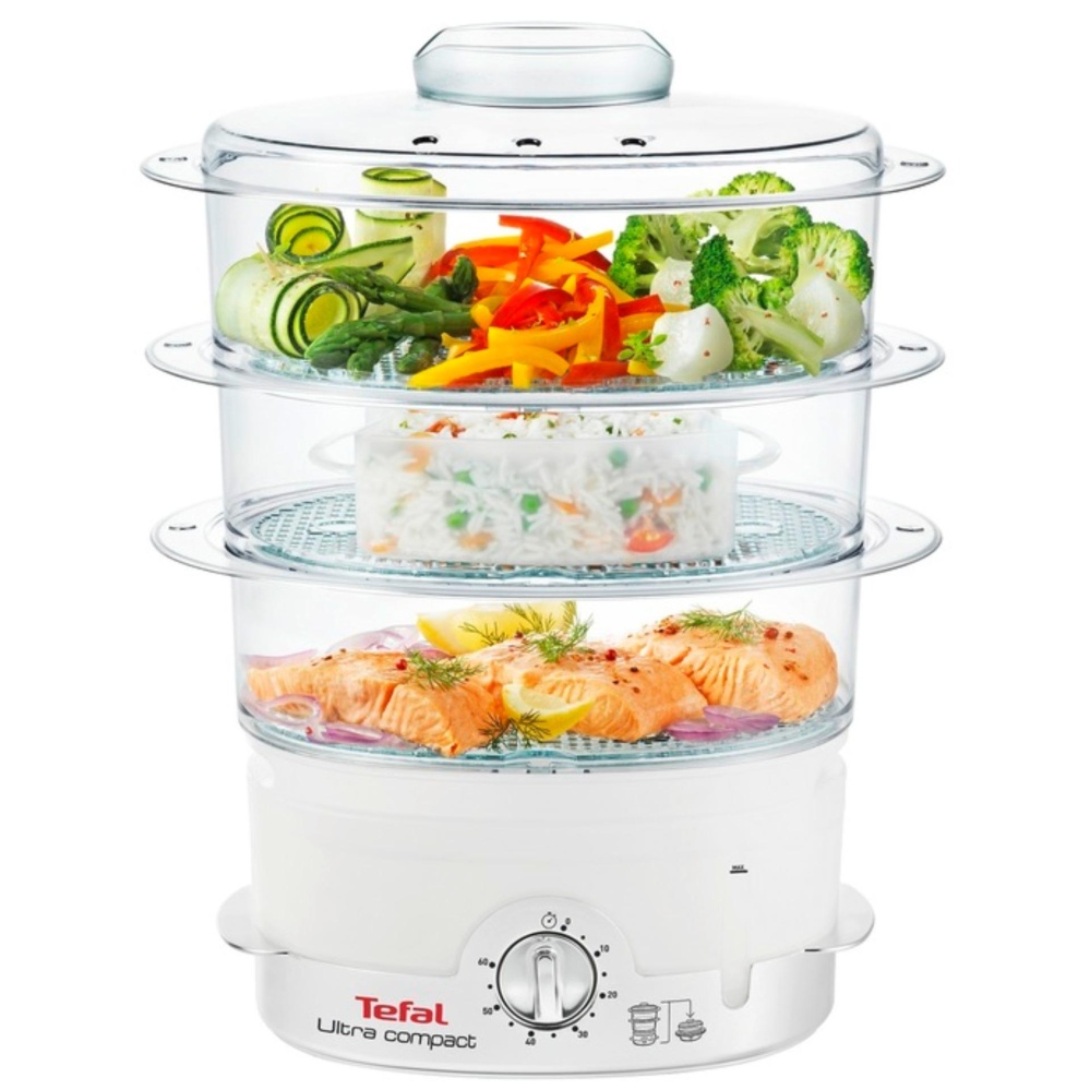 Tefal Steamer หม้อนึ่งเพื่อสุขภาพ 900 วัตต์ รุ่น VC1006 (สีขาว)