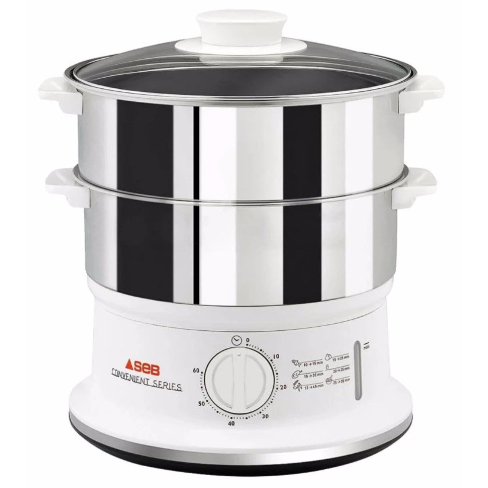 Tefal เครื่องนึ่งไอน้ำ VC145166 STEAMER CONVENIENT STAINLESS