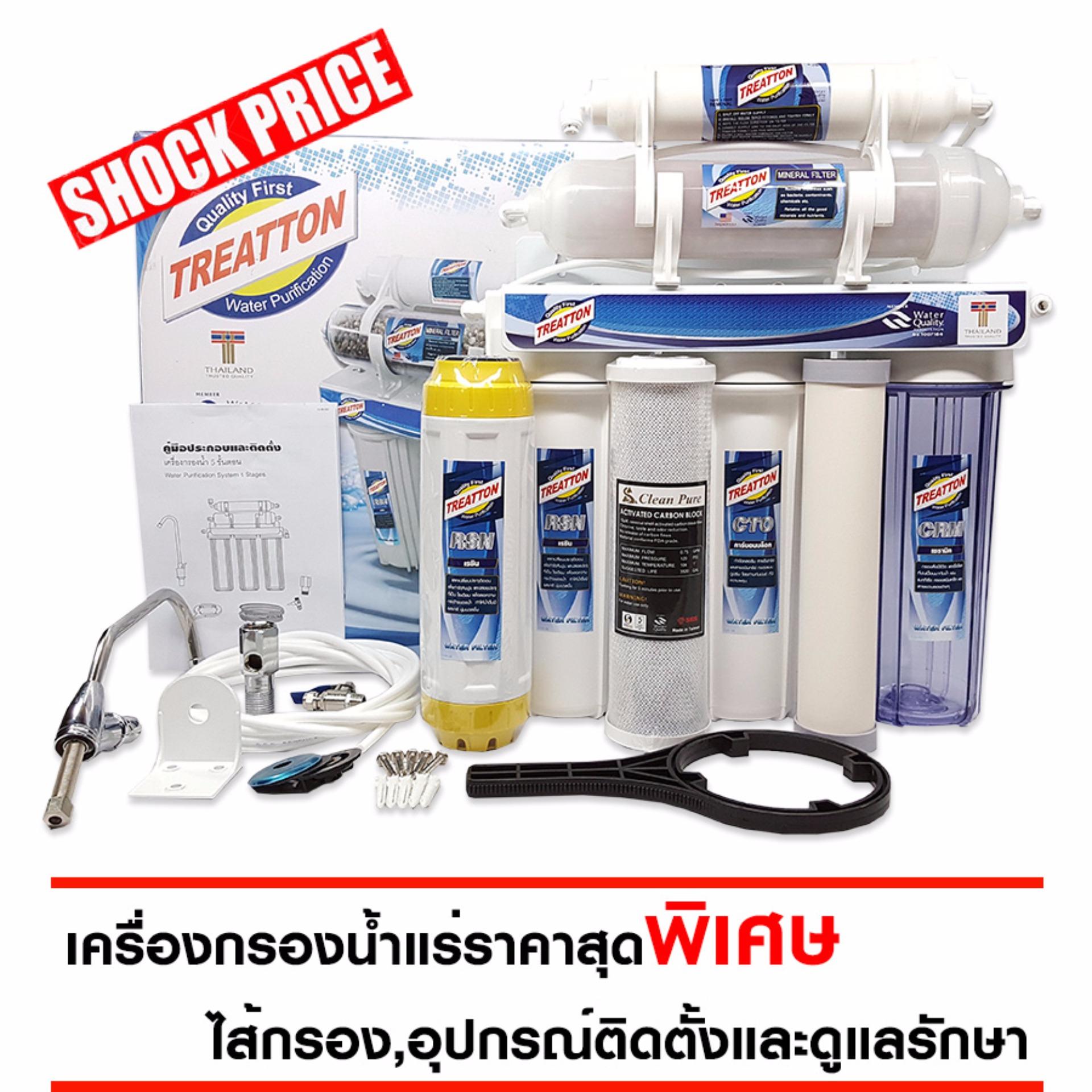 ตู้ทำน้ำร้อน-น้ำเย็น, เครื่องกรองน้ำ,ไส้กรองและอุปกรณ์