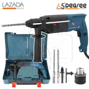 ดูภาพ BONTA สว่านโรตารี่ เจาะกระแทก 3 ระบบ 24 มม. 620W รุ่น 2-24 พร้อมดอกเจาะ 3 ดอกในชุด <br/>เพิ่มเติม BONTA สว่านโรตารี่ เจาะกระแทก 3 ระบบ 24 มม. 620W รุ่น 2-24 พร้อมดอกเจาะ 3 ดอกในชุด