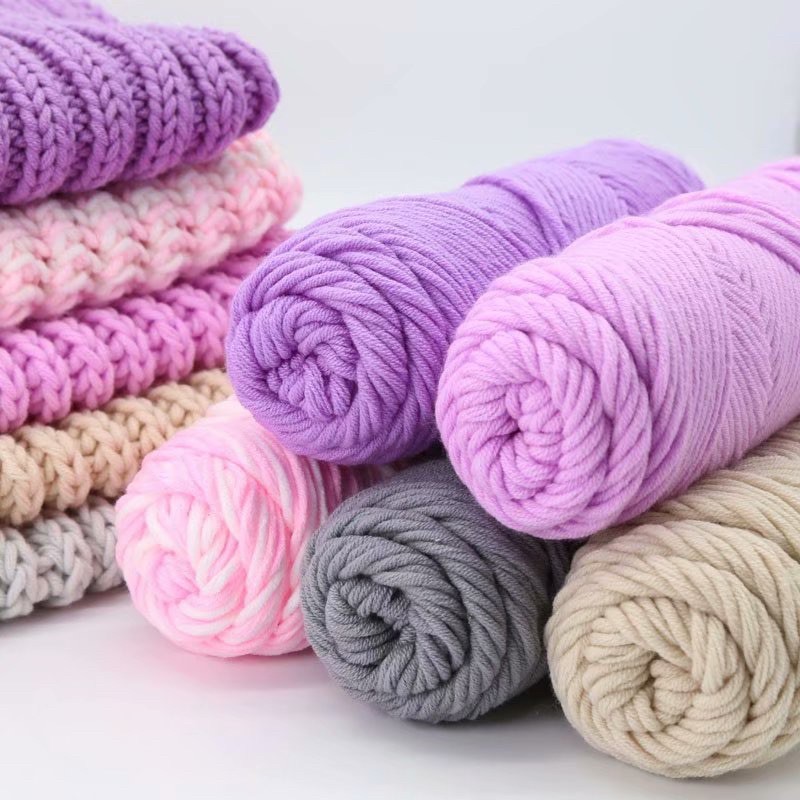 ไหมพรม คอตตอนนม8พาย yarn  -cottonyarn DIY