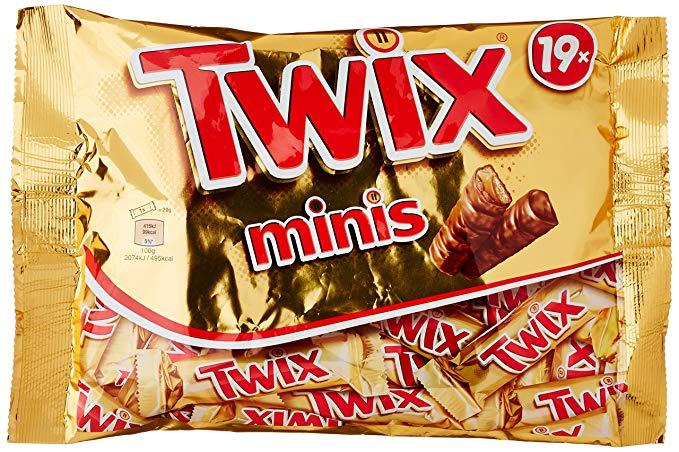chocolate Twix minis