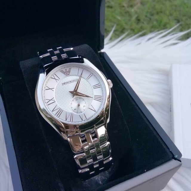 นาฬิกาผู้หญิง Emporio Armani Classic Two-Tone Stainless-Steel Quartz ...