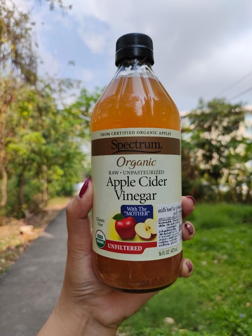 Apple Cider Vinegar แอปเปิ้ลไซเดอร์ แอปเปิ้ลไซเดอร์เวนิกา acv ขนาด 473 มล.