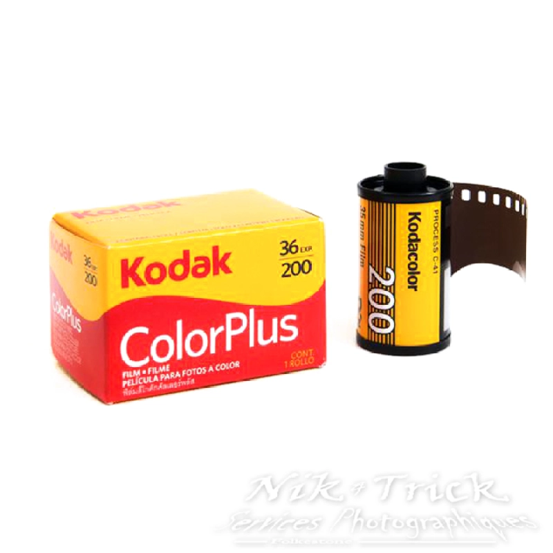 ภาพหน้าปกสินค้าKodak ColorPlus 200 Negative Film 135/36 exp. ฟิล์มสี