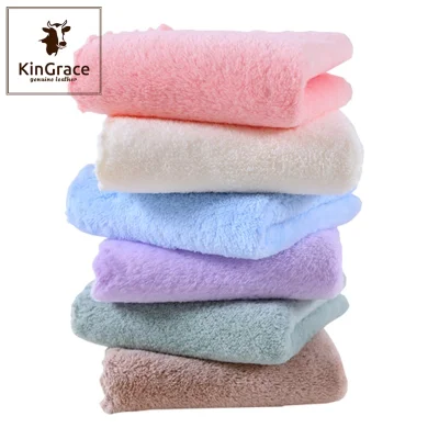 KinGrace-ผ้าขนหนูเล็ก ผ้าเช็ดน้ำลายเด็ก นุ่ม ผ้าขนหนูเด็กและทารก ขนาด 25*25 cm MS-3015