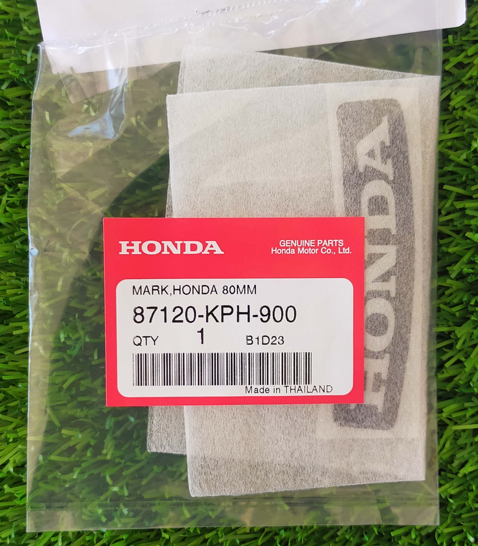 87120-KPH-900 สัญลักษณ์ HONDA 80 มม. Honda แท้ศูนย์