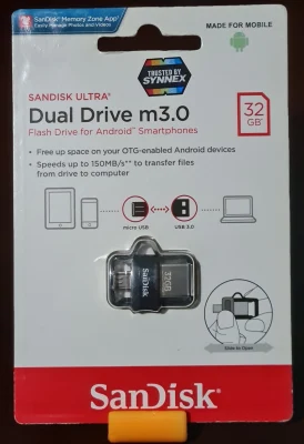 SanDisk Ultra Dual Drive m3.0 32 GB USB 3.0