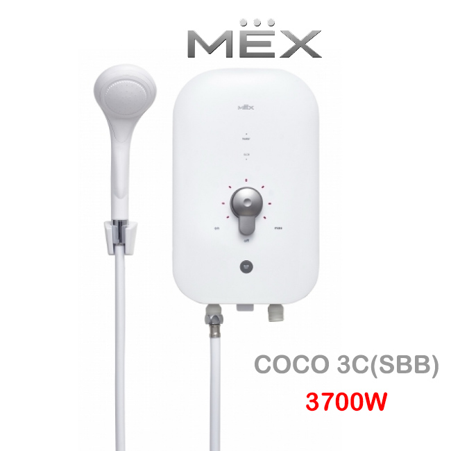 MEX เครื่องทำน้ำอุ่น COCO 3C (SBB) 3700W