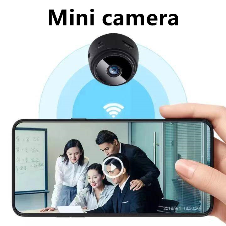 Mini กล้องวิดีโอ 1080P HD A9 กล้องวงจรไรสาย กล้องวงจรปิด wifi ไม่ต้อง ...