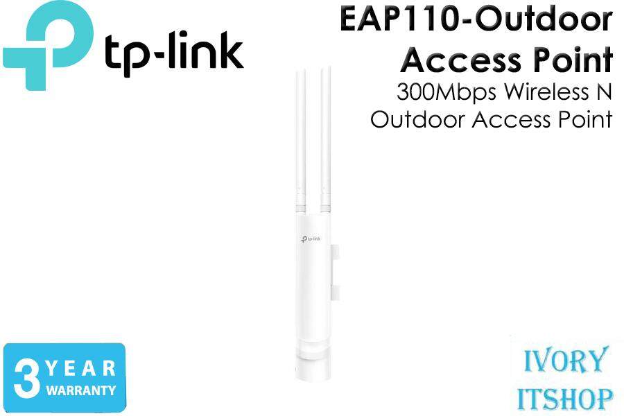 TP-Link EAP110 Outdoor Access Point (300Mbps Wireless N Outdoor Access Point)/ivoryitshop