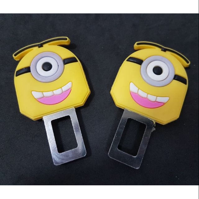 Best saller เสียบเบลท์หลอก MINIONS แป้นเหยียบกันลื่น logo logoรถ โลโก้รถ ดุมล้อ BENZ