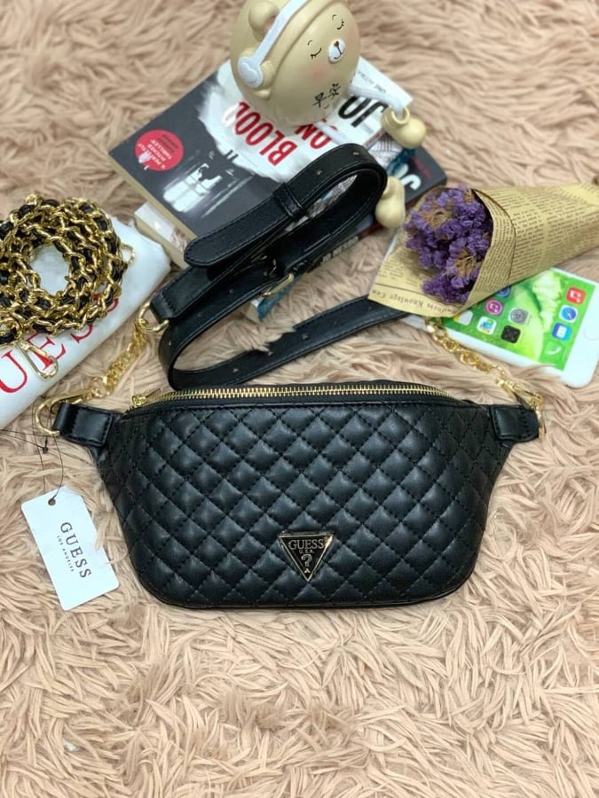กระเป๋า GUESS CROSSBODY BELT BAG กระเป๋าคาดเอว กระเป๋าคาดอก กระเป๋า