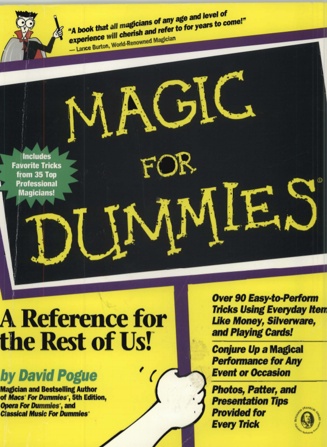 Magic for Dummies (E-Book) (PDF)