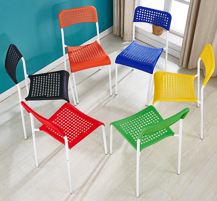 เก้าอี้พลาสติก รุ่น ADDE เก้าอี้adde เก้าอี้กินข้าว เก้าอี้เอนกประสงค์ เก้าอี้ร้านกาแฟ เก้าอี้ร้านอาหาร  Plastic color chair