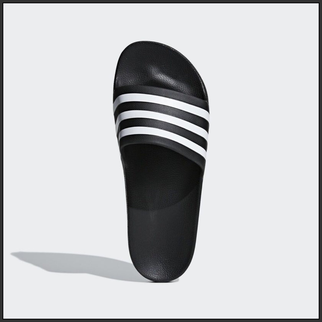 รองเท้าแตะ adidas ADILETTE AQUA (ดำแถบขาว) สี ดำแถบขาว สี ดำแถบขาว