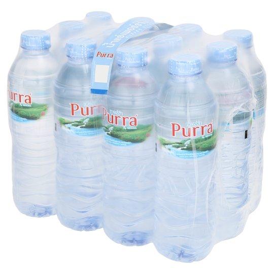 ว๊าว🍟 เพอร์ร่า น้ำแร่ธรรมชาติแหล่งพระงาม 100`0มล. x 12 ขวด Purrá Natural Mineral Water 600ml x 12pcs