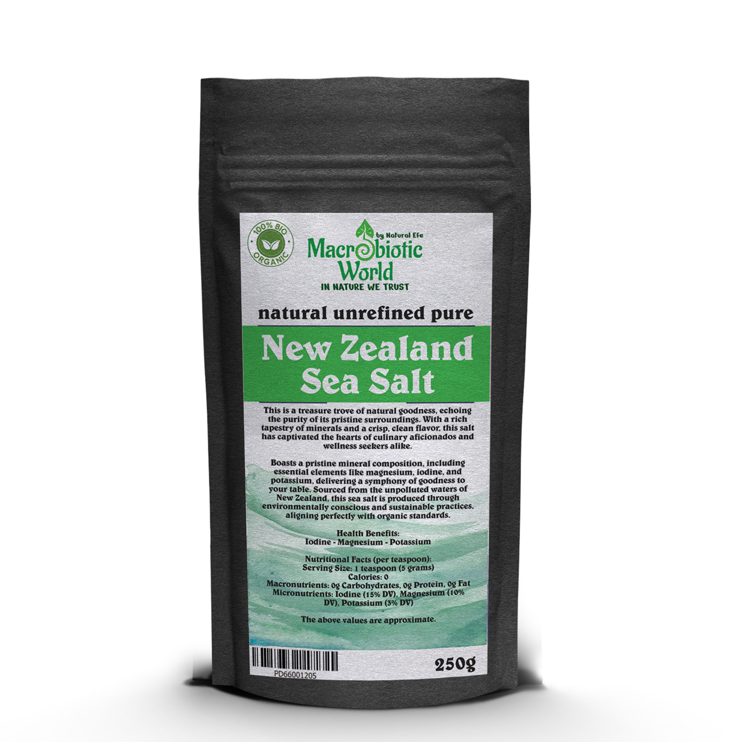 Natural Efe SEA SALT NEW ZEALAND 250g Lazada.co.th