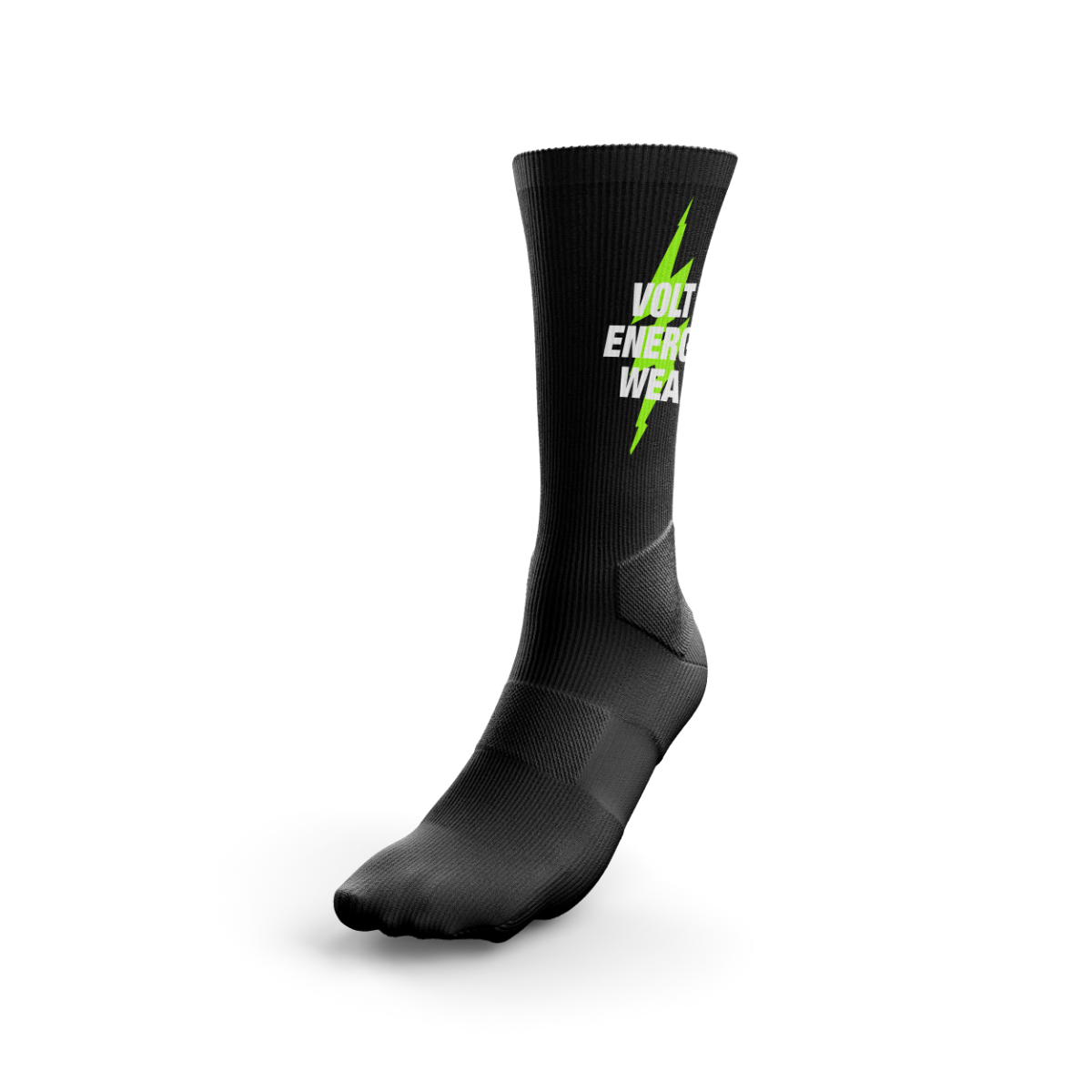 VOLT TORQUE 001 ENERGY BLACK SOCK ถุงเท้า สีดำ TQ-0202